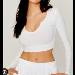 Cropped long sleeve, Garage